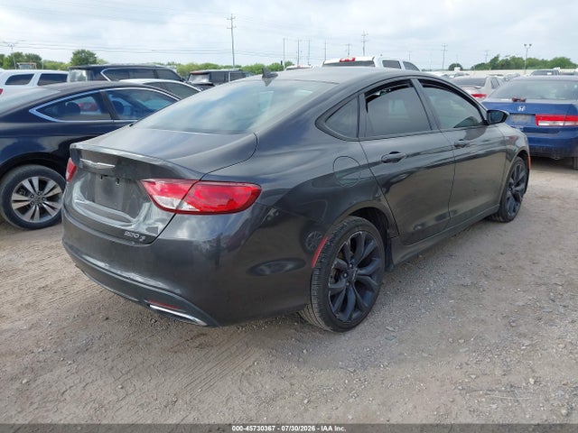 2016 Chrysler 200 S მანქანა იყიდება აუქციონზე, vin: 1C3CCCBB5GN121483, აუქციონის ნომერი: 45730367