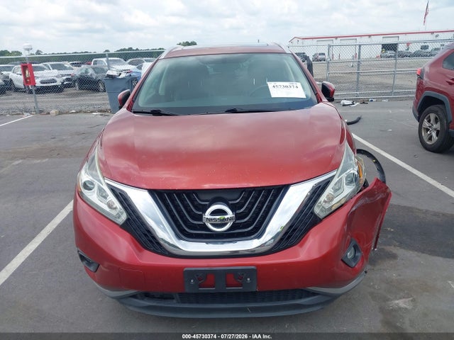 Auction sale of the 2015 Nissan Murano Platinum, vin: 5N1AZ2MGXFN208536, lot number: 45730374