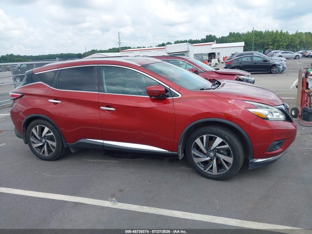 Auction sale of the 2015 Nissan Murano Platinum, vin: 5N1AZ2MGXFN208536, lot number: 45730374
