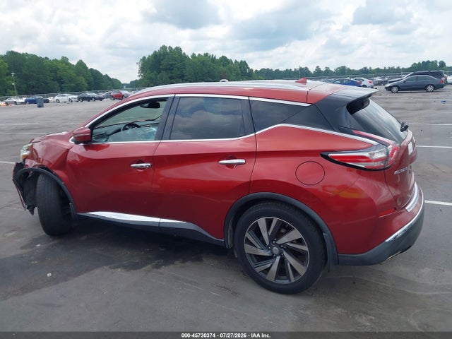 Auction sale of the 2015 Nissan Murano Platinum, vin: 5N1AZ2MGXFN208536, lot number: 45730374