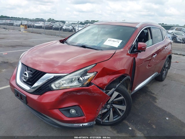 Auction sale of the 2015 Nissan Murano Platinum, vin: 5N1AZ2MGXFN208536, lot number: 45730374