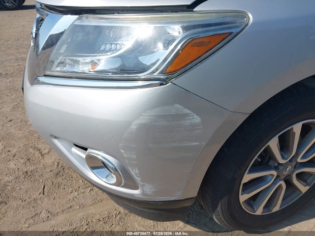 2015 Nissan Pathfinder Sl მანქანა იყიდება აუქციონზე, vin: 5N1AR2MM4FC713179, აუქციონის ნომერი: 45730477