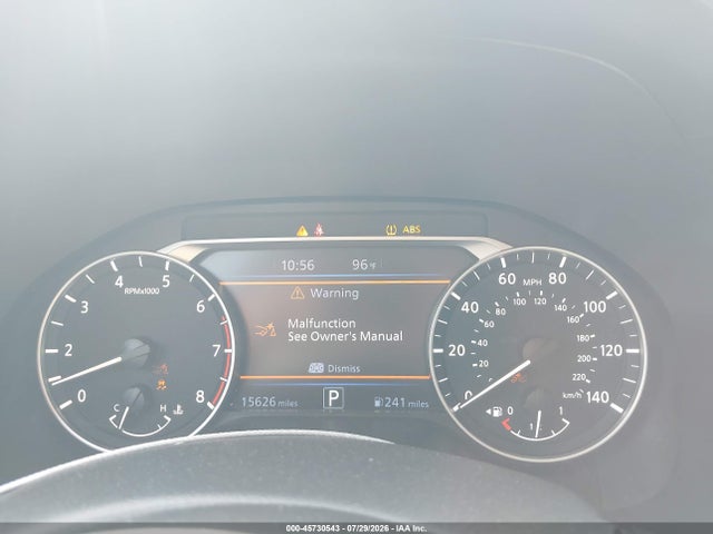 1N4BL4DV2TN304425 Nissan Altima Sv Fwd