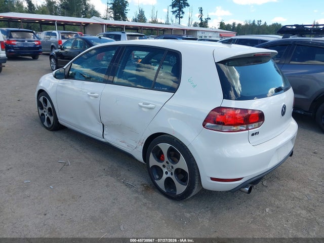 2010 Volkswagen Gti 4-door მანქანა იყიდება აუქციონზე, vin: WVWHD7AJ3AW404917, აუქციონის ნომერი: 45730567