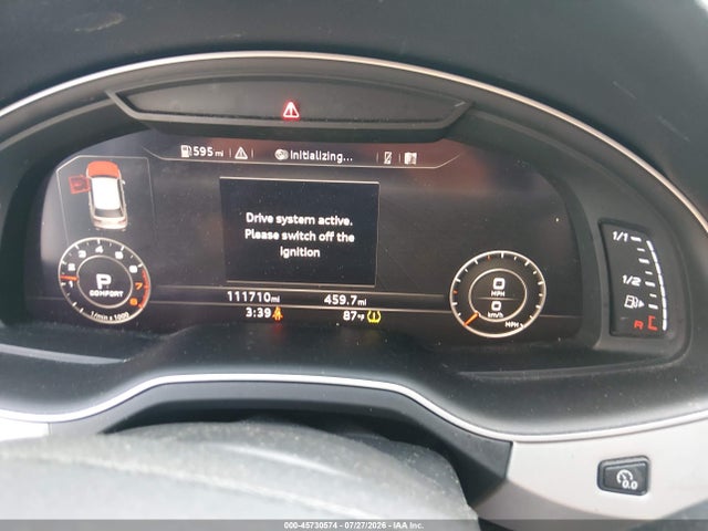 Продажа на аукционе авто 2019 Audi Q7 55 Progressiv, vin: WA1MAAF79KD004434, номер лота: 45730574