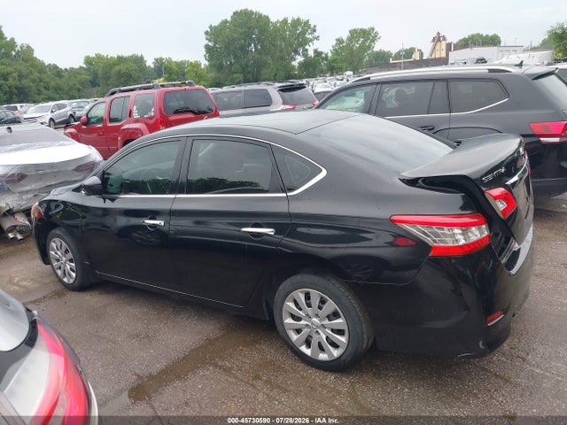 45730590 :رقم المزاد ، 3N1AB7AP6EL689249 vin ، 2014 Nissan Sentra S مزاد بيع