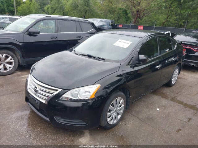 45730590 :رقم المزاد ، 3N1AB7AP6EL689249 vin ، 2014 Nissan Sentra S مزاد بيع