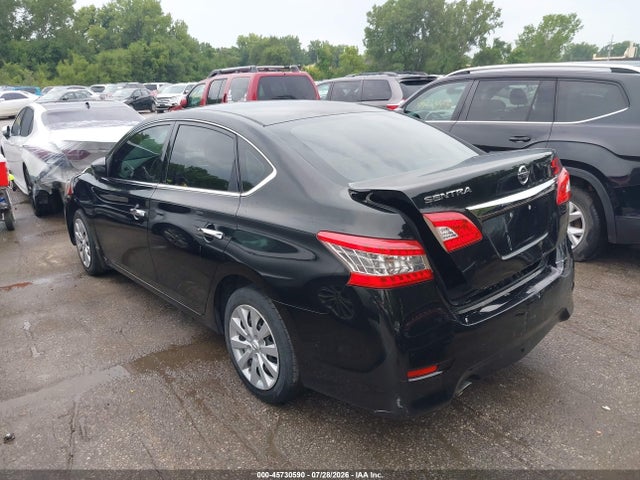 45730590 :رقم المزاد ، 3N1AB7AP6EL689249 vin ، 2014 Nissan Sentra S مزاد بيع