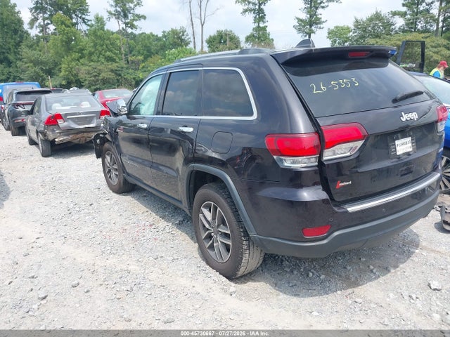 2020 Jeep Grand Cherokee Limited 4x2 მანქანა იყიდება აუქციონზე, vin: 1C4RJEBG1LC113826, აუქციონის ნომერი: 45730667