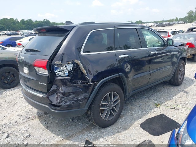 2020 Jeep Grand Cherokee Limited 4x2 მანქანა იყიდება აუქციონზე, vin: 1C4RJEBG1LC113826, აუქციონის ნომერი: 45730667