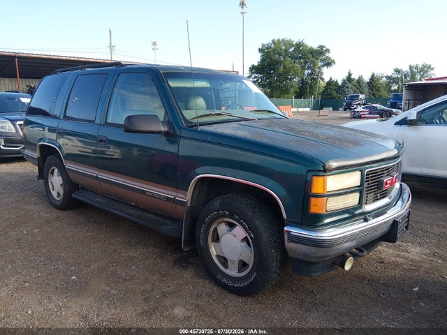 Aukcja sprzedaży 1997 Gmc Yukon Slt Cmi, vin: 1GKEK13R7VJ758603, numer aukcji: 45730725