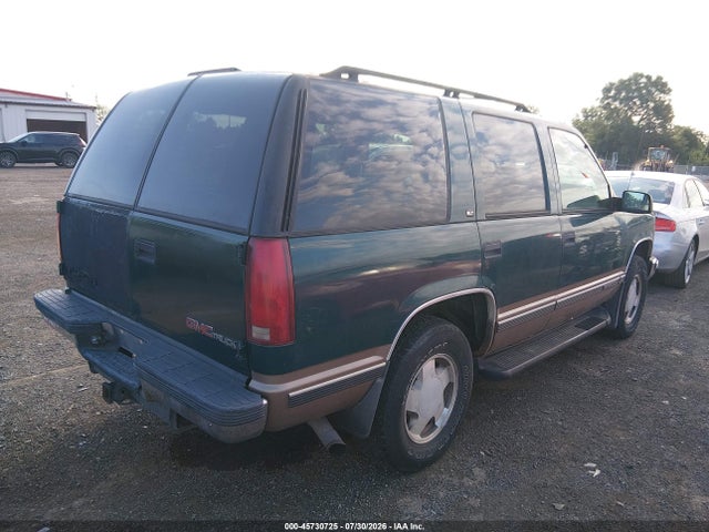 1997 Gmc Yukon Slt Cmi მანქანა იყიდება აუქციონზე, vin: 1GKEK13R7VJ758603, აუქციონის ნომერი: 45730725