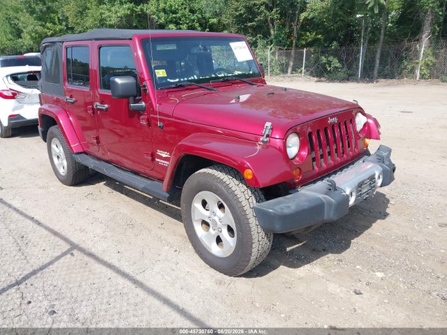 45730760 :رقم المزاد ، 1C4BJWEG3DL596062 vin ، 2013 Jeep Wrangler Unlimited Sahara مزاد بيع