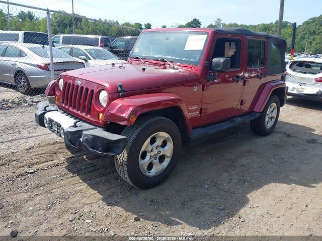 2013 Jeep Wrangler Unlimited Sahara მანქანა იყიდება აუქციონზე, vin: 1C4BJWEG3DL596062, აუქციონის ნომერი: 45730760