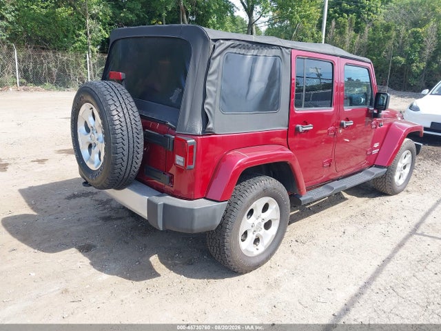 2013 Jeep Wrangler Unlimited Sahara მანქანა იყიდება აუქციონზე, vin: 1C4BJWEG3DL596062, აუქციონის ნომერი: 45730760