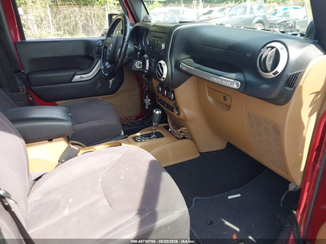 2013 Jeep Wrangler Unlimited Sahara მანქანა იყიდება აუქციონზე, vin: 1C4BJWEG3DL596062, აუქციონის ნომერი: 45730760