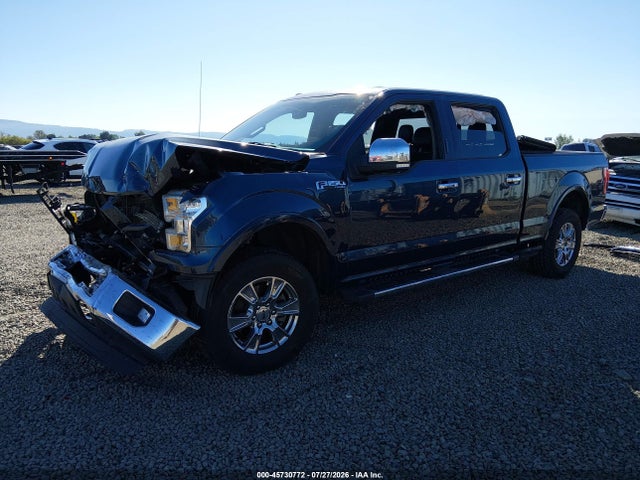 2016 Ford F-150 Lariat მანქანა იყიდება აუქციონზე, vin: 1FTFW1EF2GKF54943, აუქციონის ნომერი: 45730772