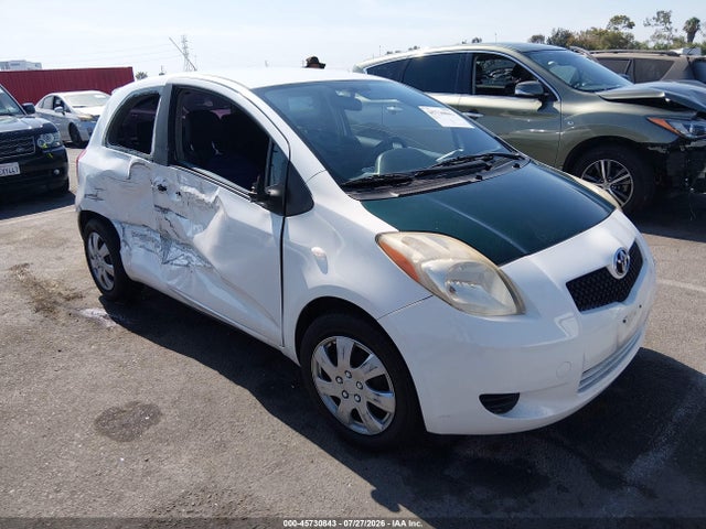 45730843 :رقم المزاد ، JTDJT923275109788 vin ، 2007 Toyota Yaris مزاد بيع