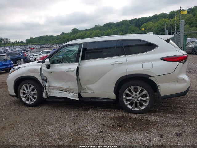 Продажа на аукционе авто 2021 Toyota Highlander Hybrid Limited, vin: 5TDXBRCH1MS025667, номер лота: 45730942