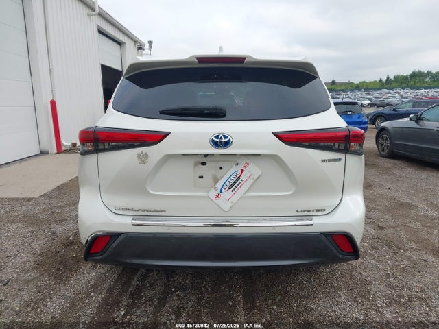 Продажа на аукционе авто 2021 Toyota Highlander Hybrid Limited, vin: 5TDXBRCH1MS025667, номер лота: 45730942