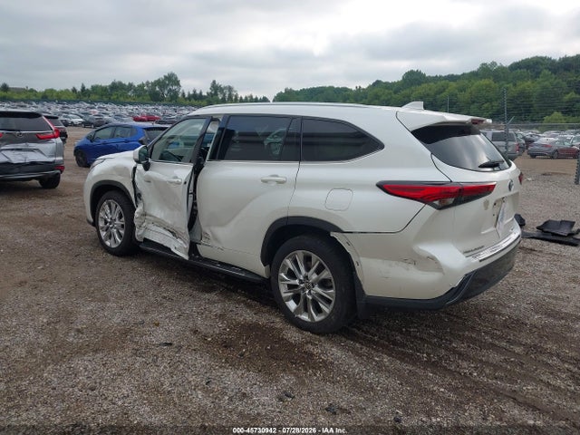 Продажа на аукционе авто 2021 Toyota Highlander Hybrid Limited, vin: 5TDXBRCH1MS025667, номер лота: 45730942