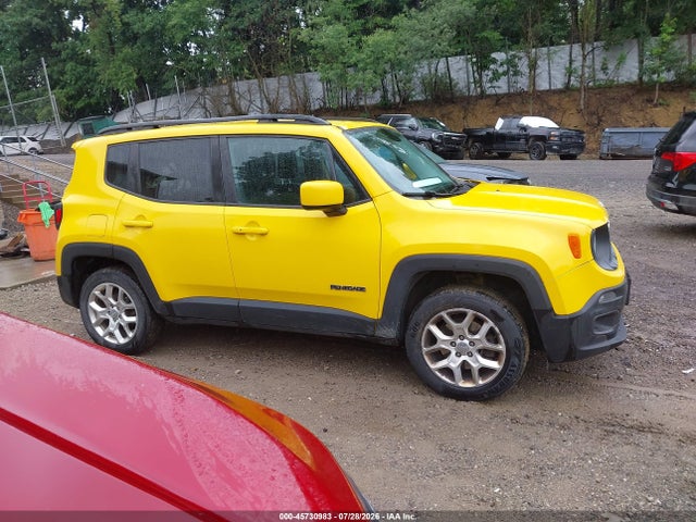 Продажа на аукционе авто 2016 Jeep Renegade Latitude, vin: ZACCJBBT1GPC56486, номер лота: 45730983