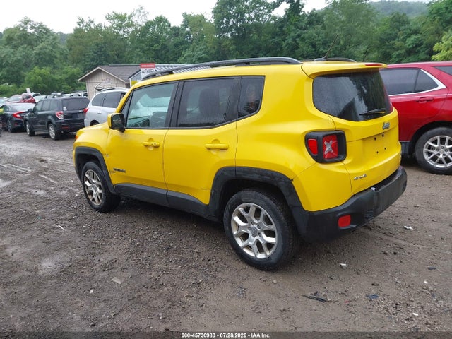 Продажа на аукционе авто 2016 Jeep Renegade Latitude, vin: ZACCJBBT1GPC56486, номер лота: 45730983