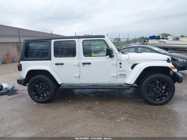 Продаж на аукціоні авто 2021 Jeep Wrangler 4xe Unlimited Sahara 4x4, vin: 1C4JJXP62MW730628, номер лоту: 45730987