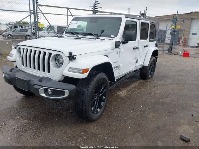 Продаж на аукціоні авто 2021 Jeep Wrangler 4xe Unlimited Sahara 4x4, vin: 1C4JJXP62MW730628, номер лоту: 45730987