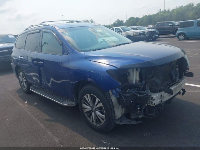 2018 Nissan Pathfinder S მანქანა იყიდება აუქციონზე, vin: 5N1DR2MN2JC612608, აუქციონის ნომერი: 45730997