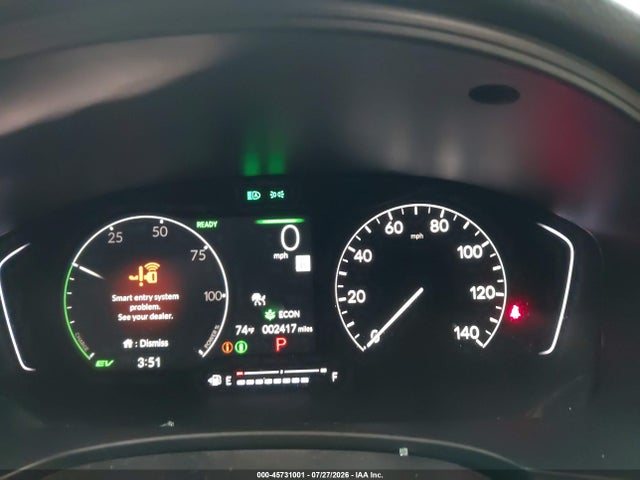 Aukcja sprzedaży 2026 Honda Civic Hybrid Sport/sport Touring, vin: 2HGFE4F83TH332189, numer aukcji: 45731001