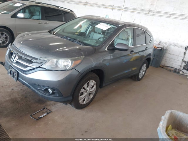 2013 Honda Cr-v Ex-l მანქანა იყიდება აუქციონზე, vin: 2HKRM4H7XDH600537, აუქციონის ნომერი: 45731010