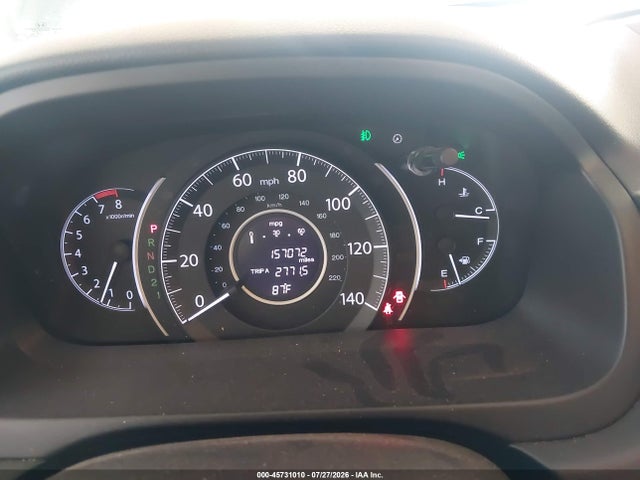 2013 Honda Cr-v Ex-l მანქანა იყიდება აუქციონზე, vin: 2HKRM4H7XDH600537, აუქციონის ნომერი: 45731010