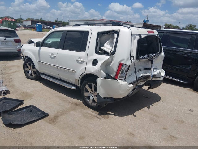 45731051 :رقم المزاد ، 5FNYF3H91CB025128 vin ، 2012 Honda Pilot Touring مزاد بيع