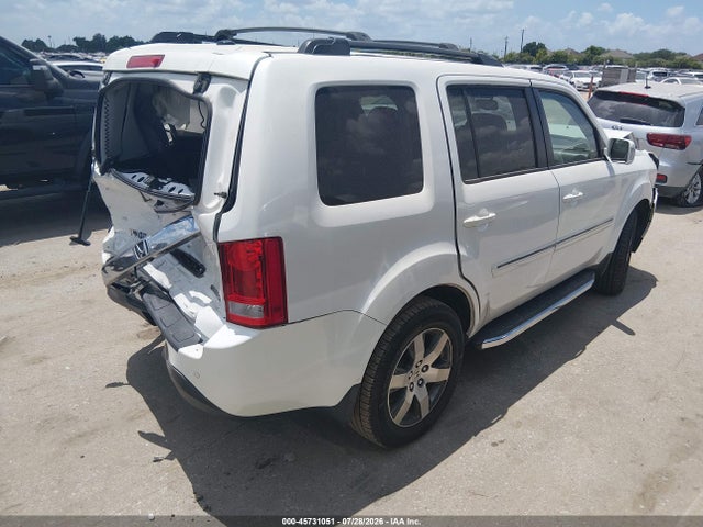 45731051 :رقم المزاد ، 5FNYF3H91CB025128 vin ، 2012 Honda Pilot Touring مزاد بيع