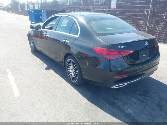 2024 Mercedes-benz C 300 მანქანა იყიდება აუქციონზე, vin: W1KAF4GB4RR225778, აუქციონის ნომერი: 45731064