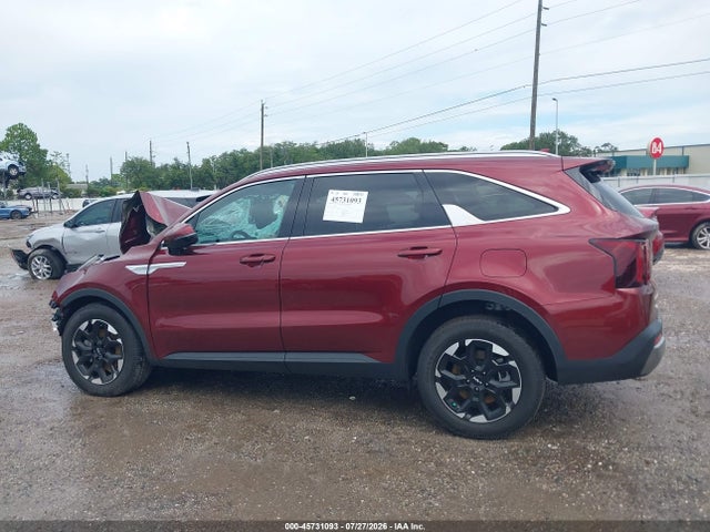 2025 Kia Sorento S მანქანა იყიდება აუქციონზე, vin: 5XYRL4JCXSG358816, აუქციონის ნომერი: 45731093