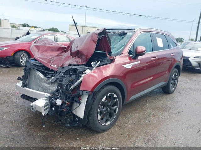 2025 Kia Sorento S მანქანა იყიდება აუქციონზე, vin: 5XYRL4JCXSG358816, აუქციონის ნომერი: 45731093