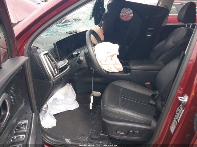 2025 Kia Sorento S მანქანა იყიდება აუქციონზე, vin: 5XYRL4JCXSG358816, აუქციონის ნომერი: 45731093