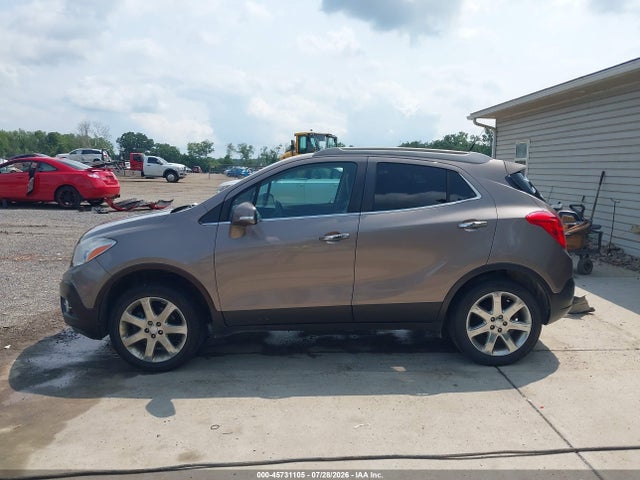 2014 Buick Encore Leather მანქანა იყიდება აუქციონზე, vin: KL4CJGSB4EB751092, აუქციონის ნომერი: 45731105