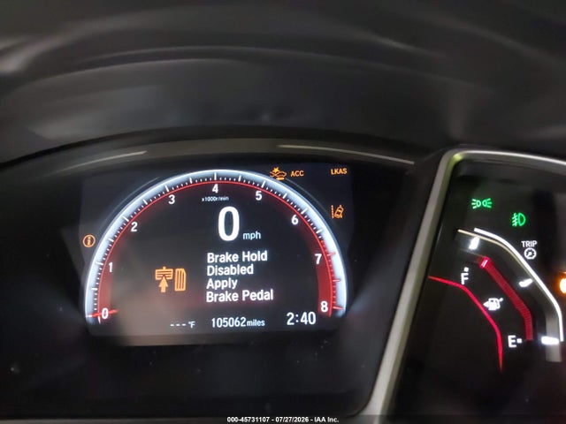 Aukcja sprzedaży 2019 Honda Civic Sport, vin: 2HGFC2F81KH523845, numer aukcji: 45731107