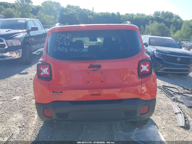 2019 Jeep Renegade Upland 4x4 მანქანა იყიდება აუქციონზე, vin: ZACNJBAB1KPK24905, აუქციონის ნომერი: 45731110