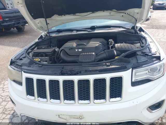 45731130 :رقم المزاد ، 1C4RJECGXEC494528 vin ، 2014 Jeep Grand Cherokee Overland مزاد بيع