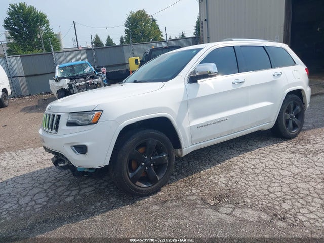 45731130 :رقم المزاد ، 1C4RJECGXEC494528 vin ، 2014 Jeep Grand Cherokee Overland مزاد بيع