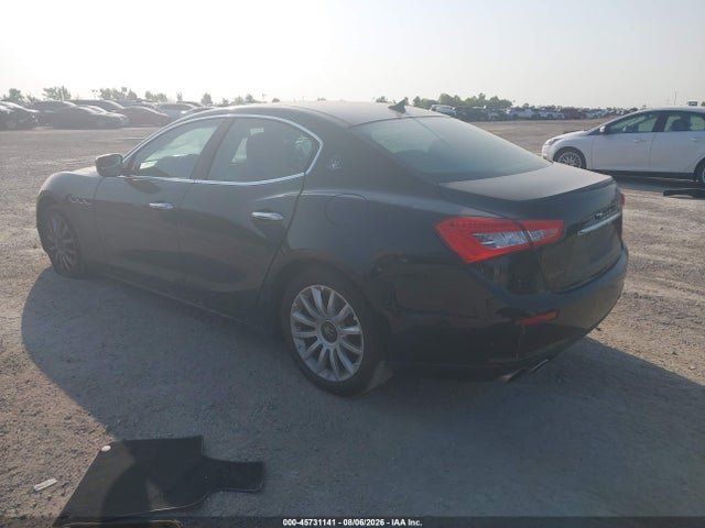 2014 Maserati Ghibli მანქანა იყიდება აუქციონზე, vin: ZAM57XSA2E1078826, აუქციონის ნომერი: 45731141