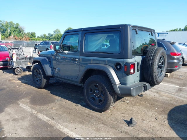 Продажа на аукционе авто 2024 Jeep Wrangler 2-door Sport 4x4, vin: 1C4PJXAG0RW271196, номер лота: 45731148