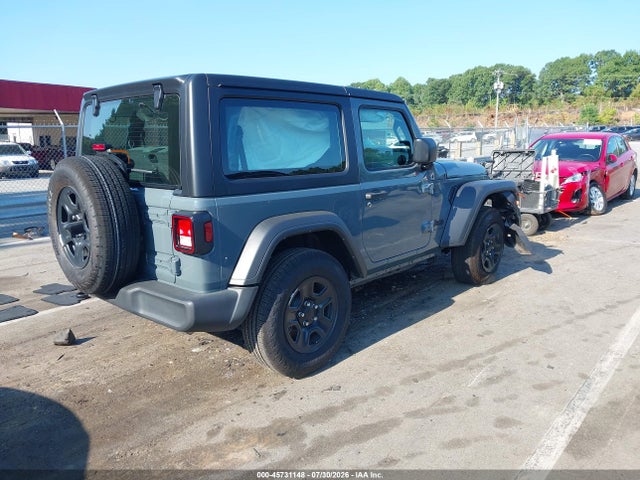 Продажа на аукционе авто 2024 Jeep Wrangler 2-door Sport 4x4, vin: 1C4PJXAG0RW271196, номер лота: 45731148