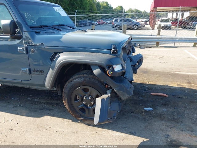 Продажа на аукционе авто 2024 Jeep Wrangler 2-door Sport 4x4, vin: 1C4PJXAG0RW271196, номер лота: 45731148