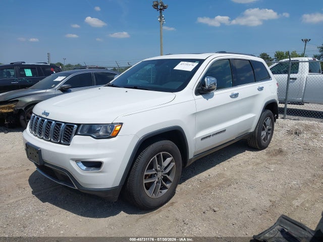 45731176 :رقم المزاد ، 1C4RJFBG5HC662510 vin ، 2017 Jeep Grand Cherokee Limited مزاد بيع
