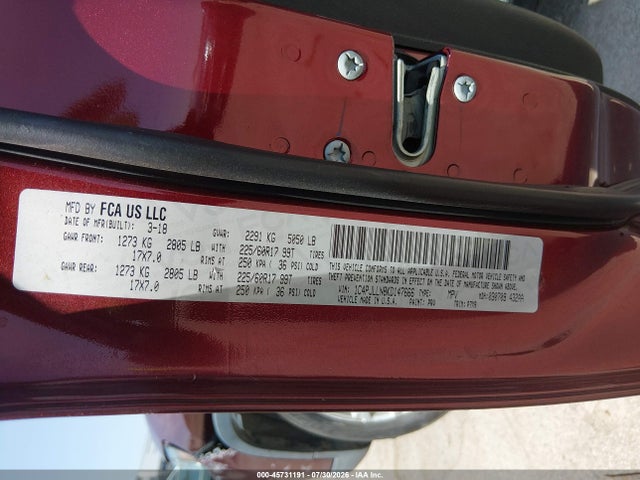 Aukcja sprzedaży 2019 Jeep Cherokee Latitude Plus Fwd, vin: 1C4PJLLN8KD147666, numer aukcji: 45731191